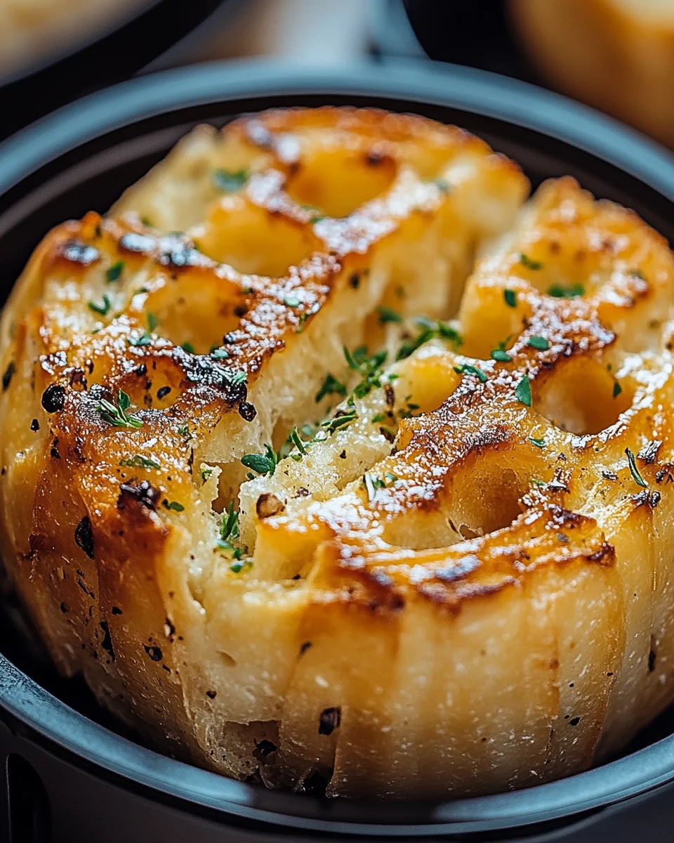 Airfryer Knoblauchbrot