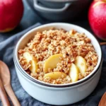 Apfel-Crumble: Das einfache Rezept!