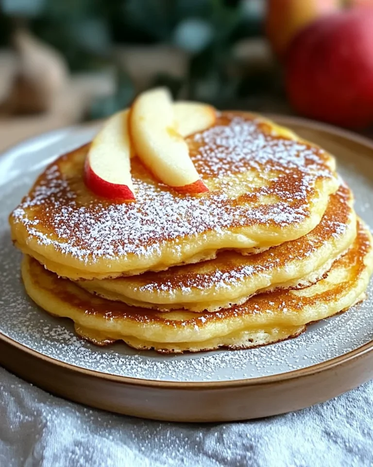 Apfelpfannkuchen so fluffig wie bei Oma