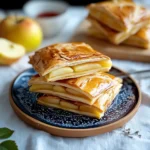 Apfeltaschen mit Blätterteig aus dem Sandwichmaker