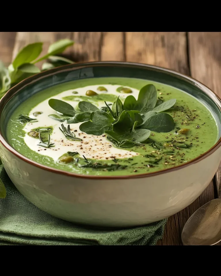 Bärlauchsuppe ganz einfach