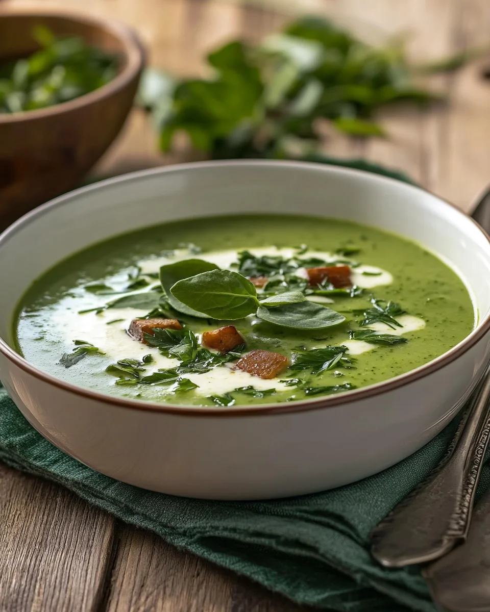 Bärlauchsuppe