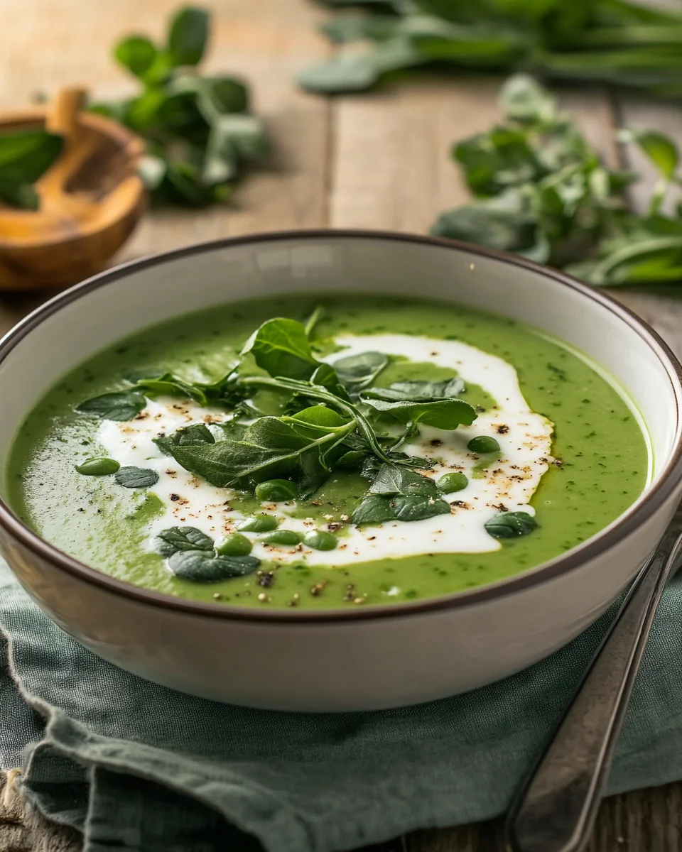 Bärlauchsuppe