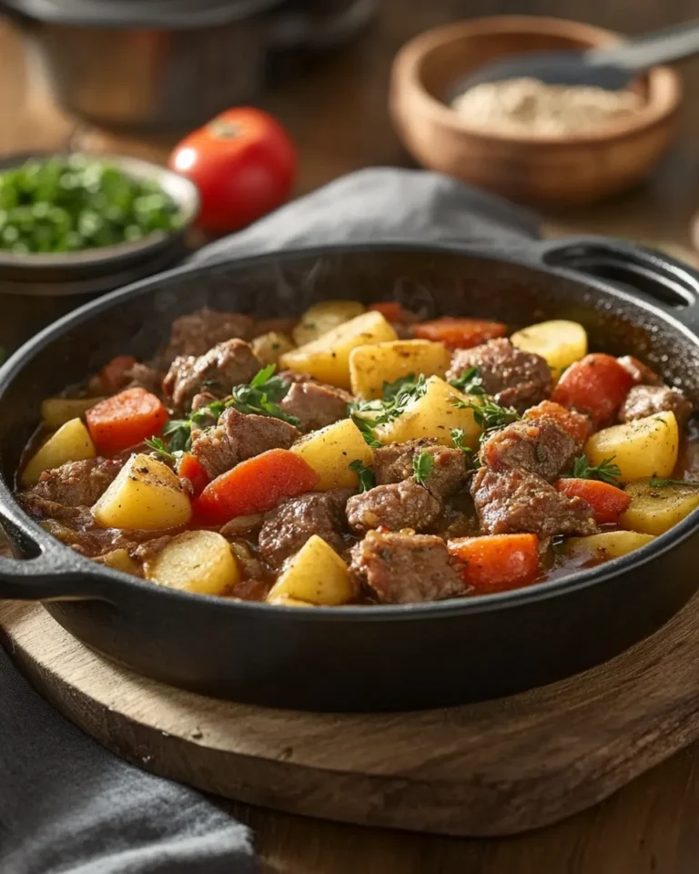 Bauerntopf mit Hackfleisch und Kartoffeln