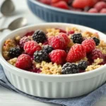 Beeren-Crumble ganz einfach