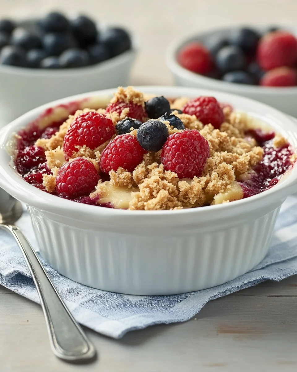 Beeren-Crumble