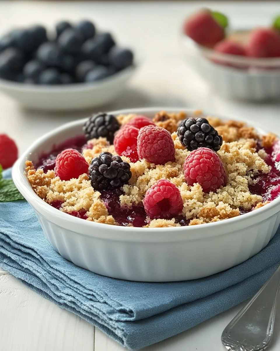 Beeren-Crumble