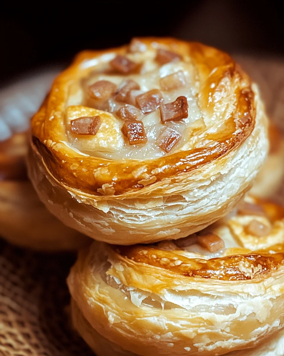 Blätterteigschnecken