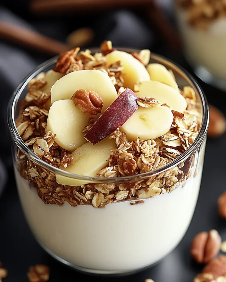 Bratapfel-Vanille-Granola