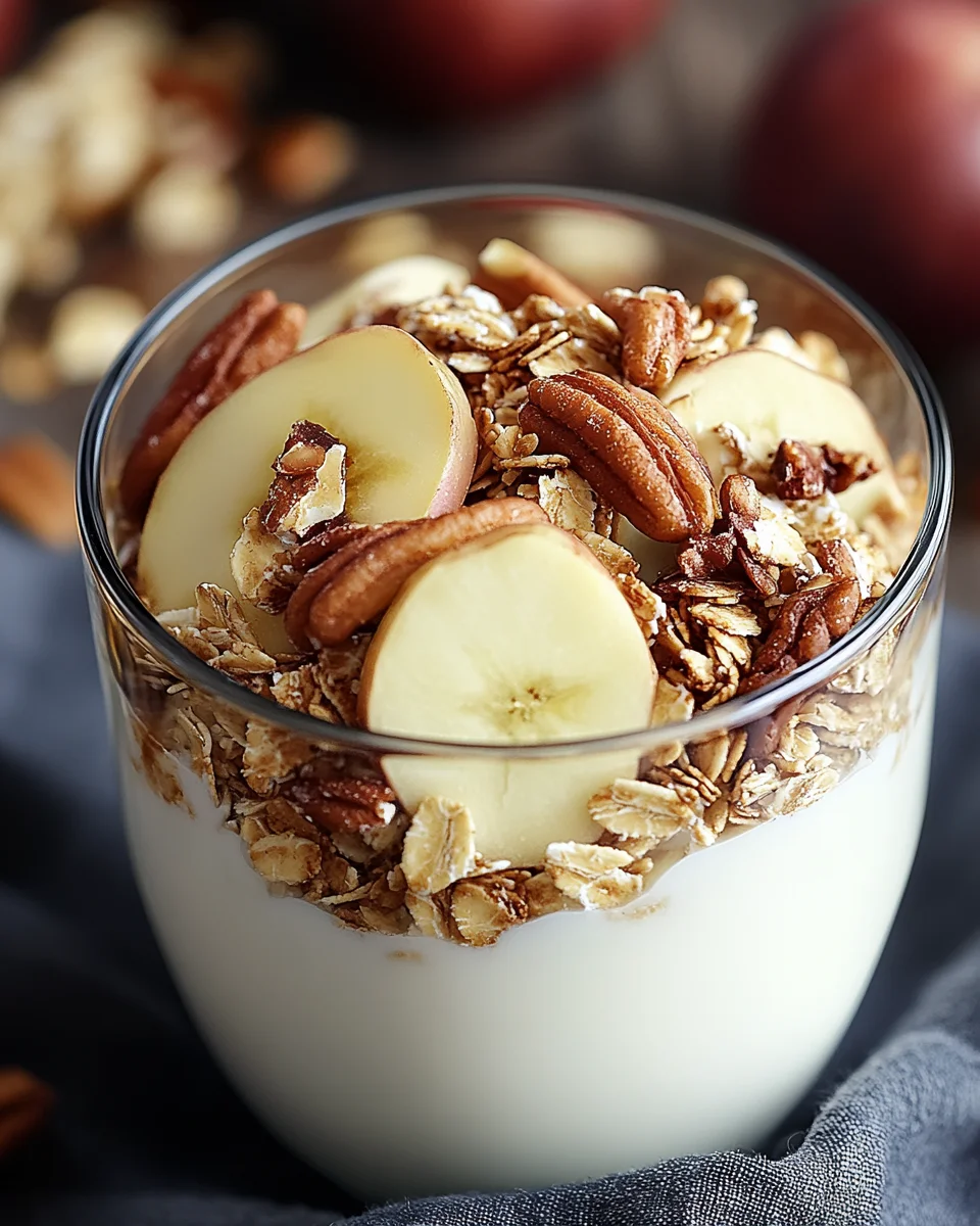 Bratapfel-Vanille-Granola