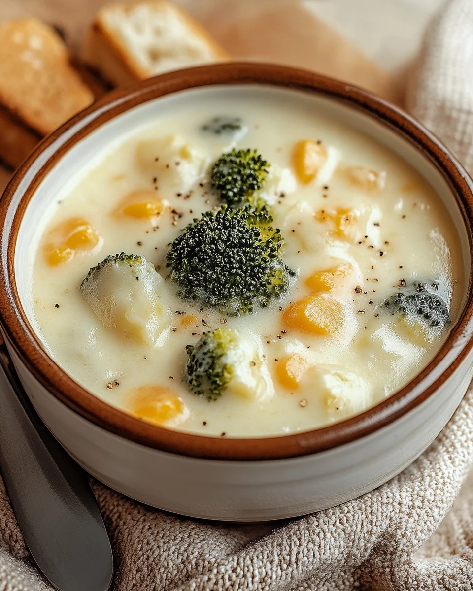 Brokkoli-Käse-Suppe