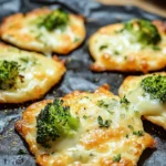 Brokkoliraspeln mit Käse überbacken