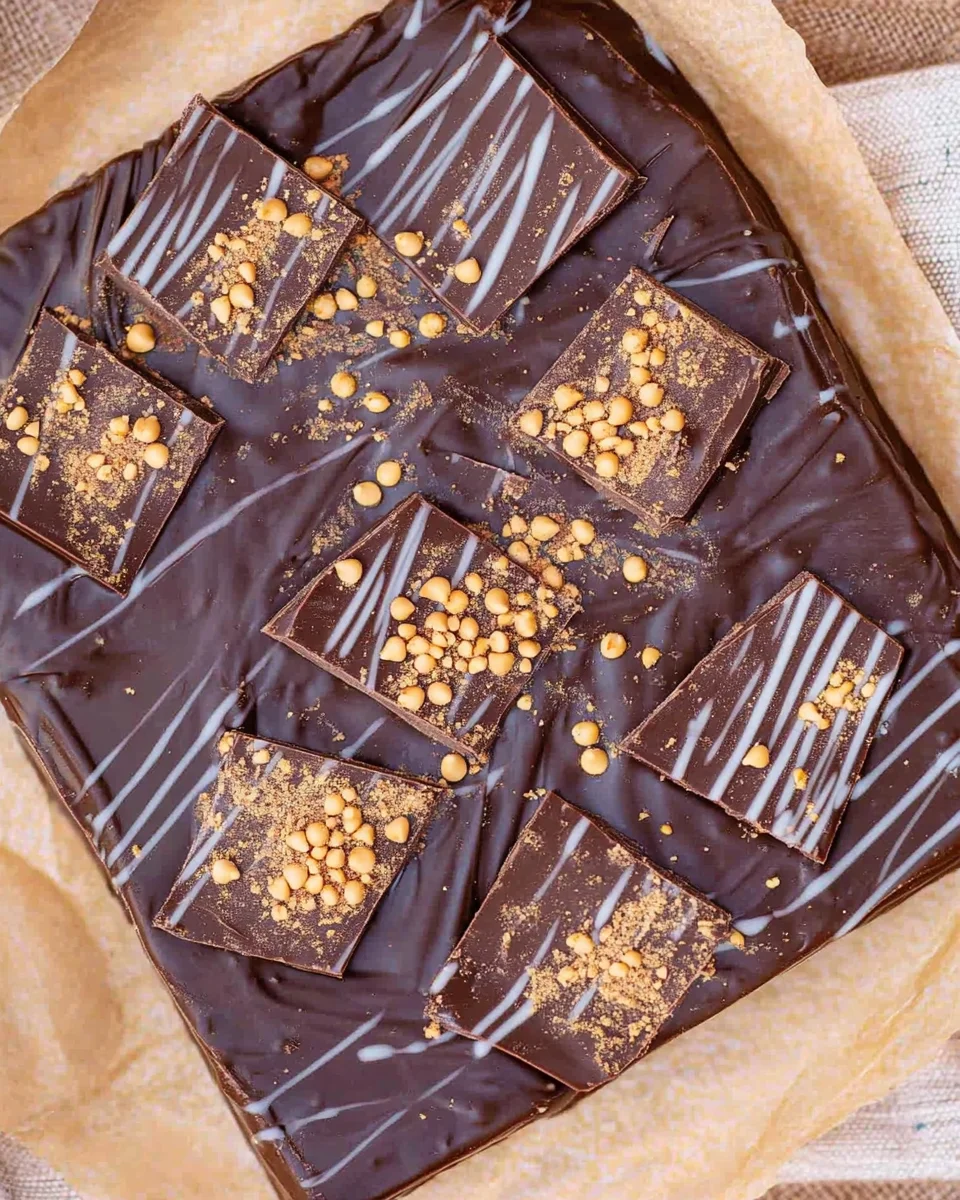 Bruchschokolade zu Weihnachten selber machen (im Backofen)