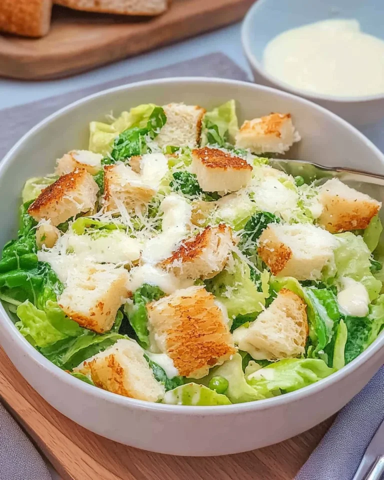 Caesar Salad - ohne Ei & Sardellen