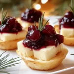 Cranberry-Brie-Häppchen