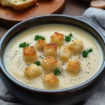 Cremige Knoblauchsuppe