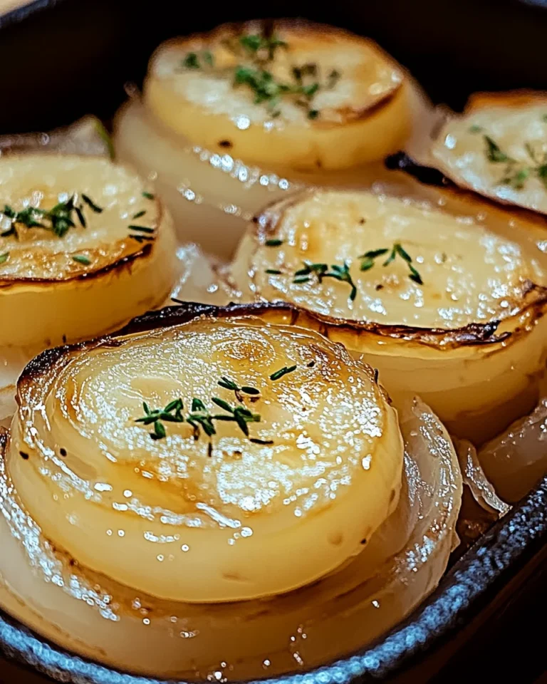 Cremiger French Onion Kartoffelauflauf