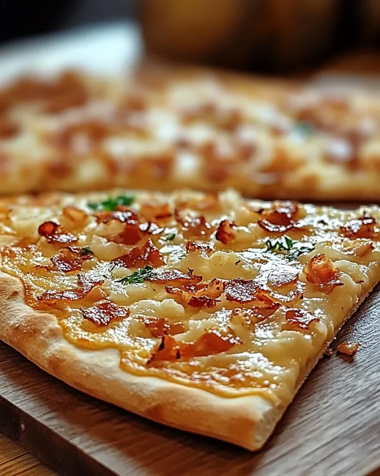 Einfacher Flammkuchen