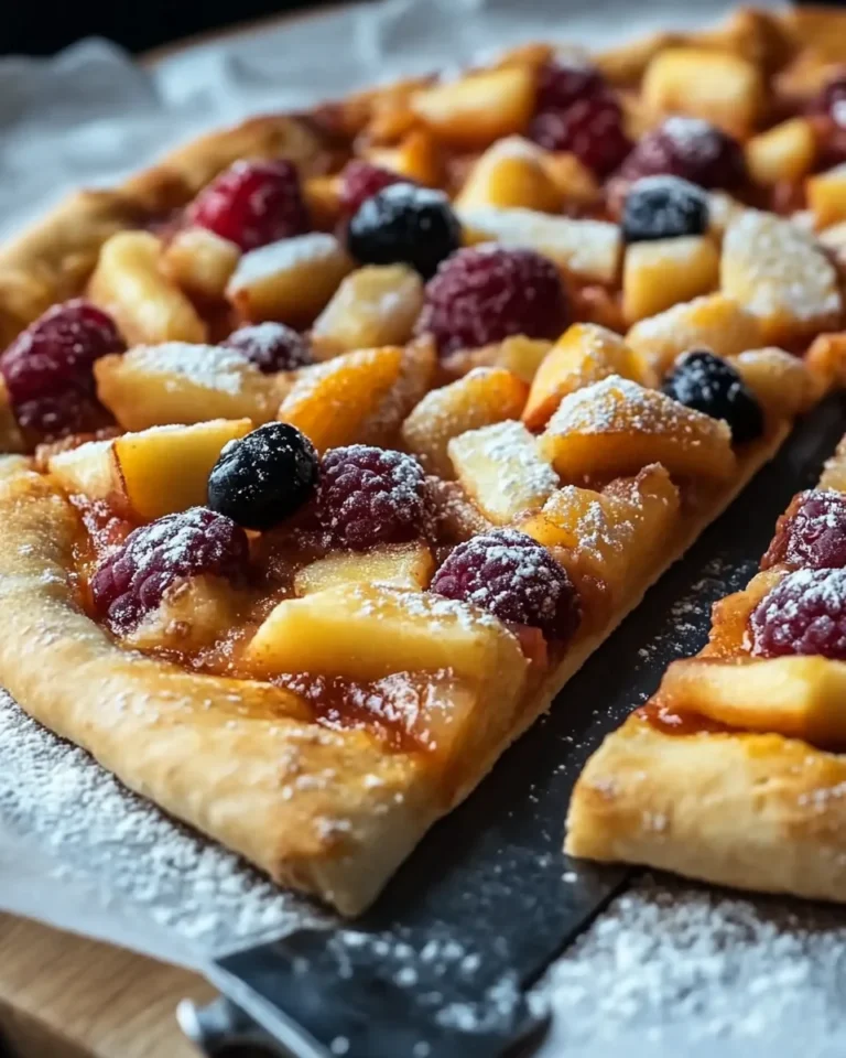 Glutenfreier Obstkuchen (Obstpizza)
