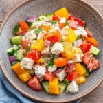 Griechischer Bauernsalat (einfaches Salat Rezept)