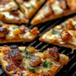 Grillhähnchen-Pizza