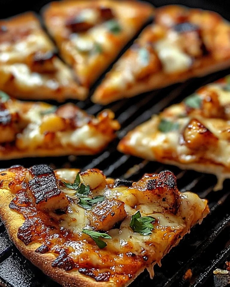 Grillhähnchen-Pizza