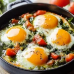 Grüne Shakshuka