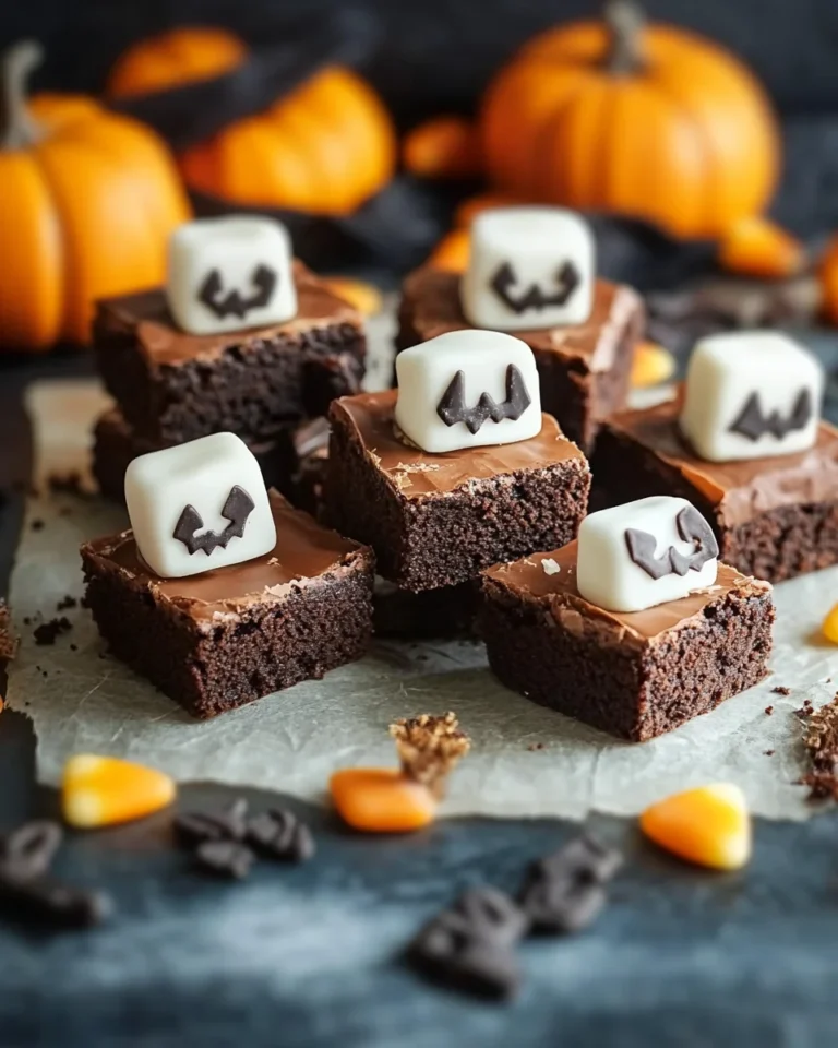 Halloween-Brownies