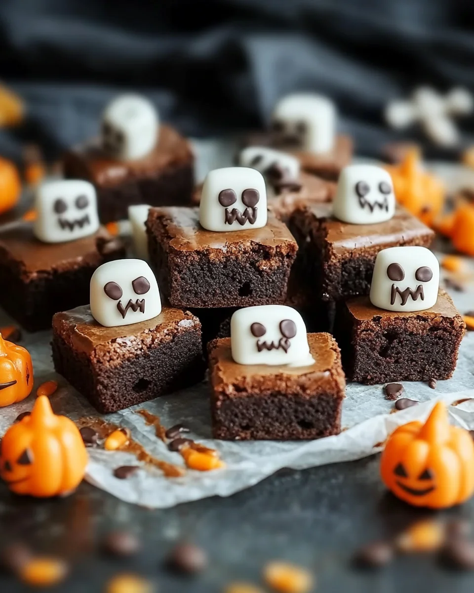 Halloween-Brownies