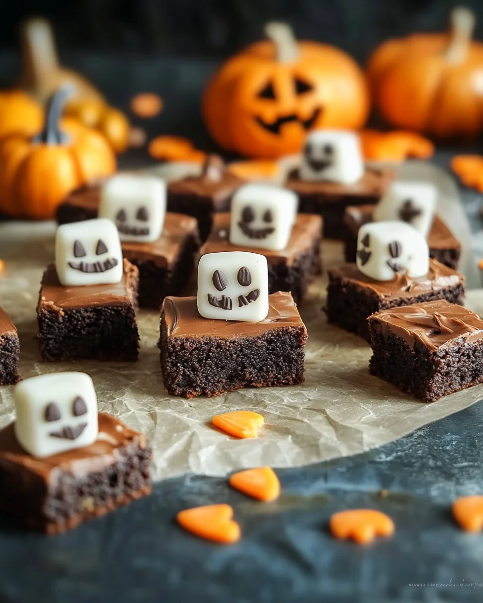 Halloween-Brownies