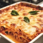 Hausgemachte Lasagne