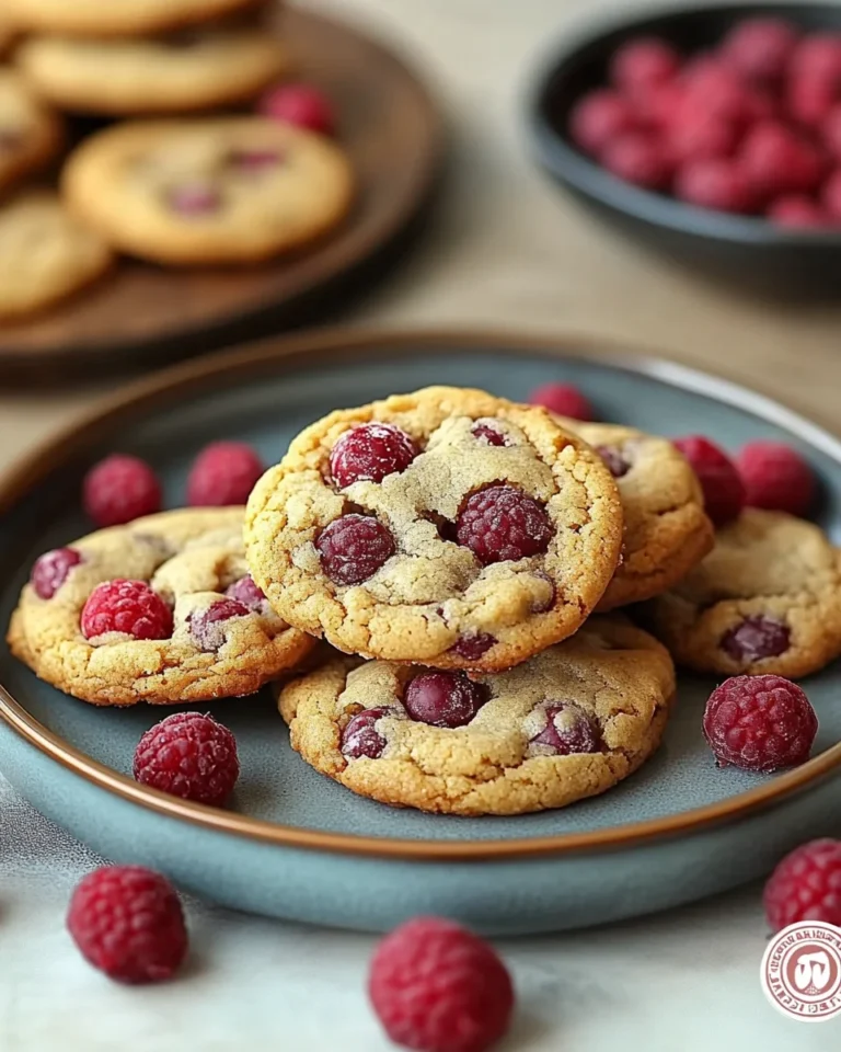 Himbeer-Cookies