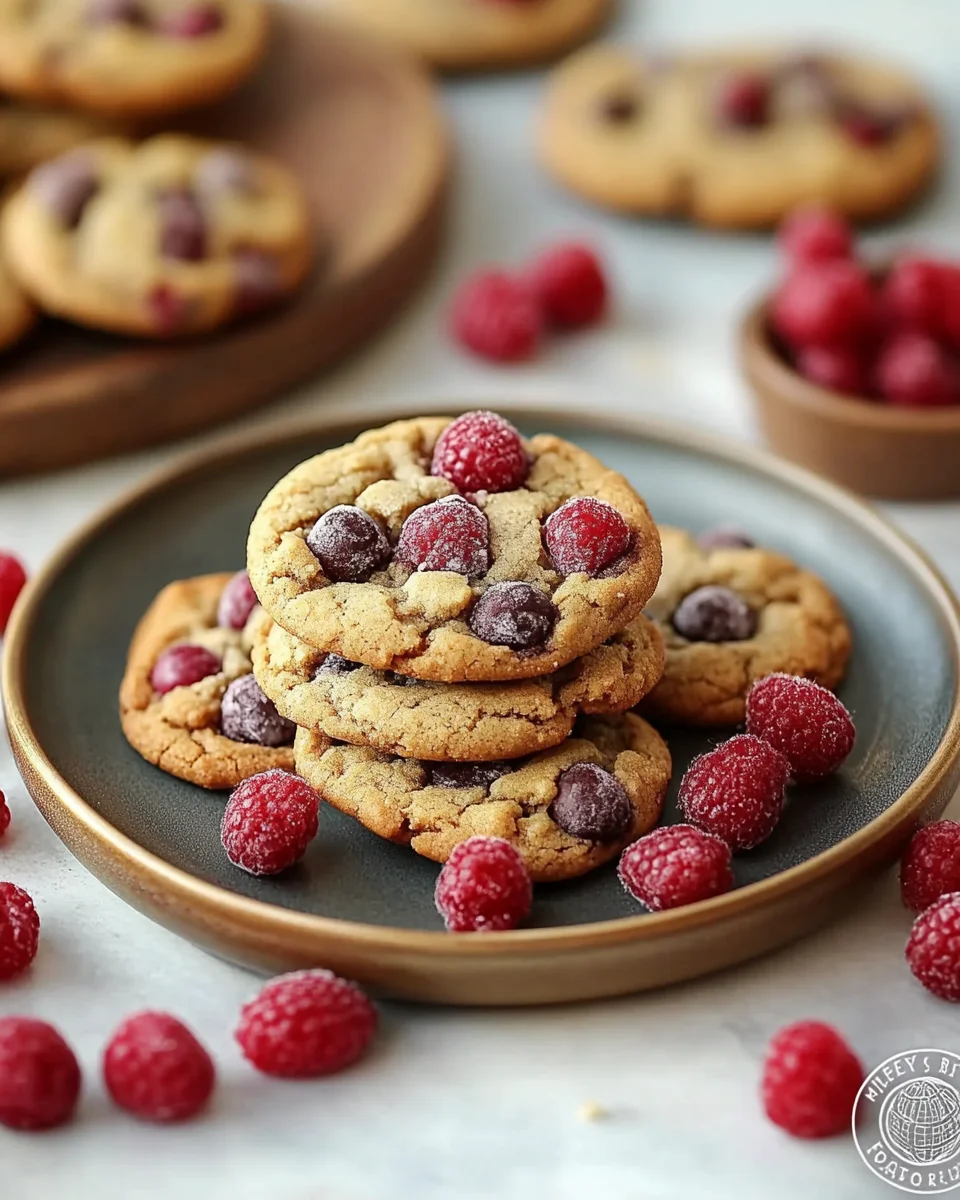 Himbeer-Cookies