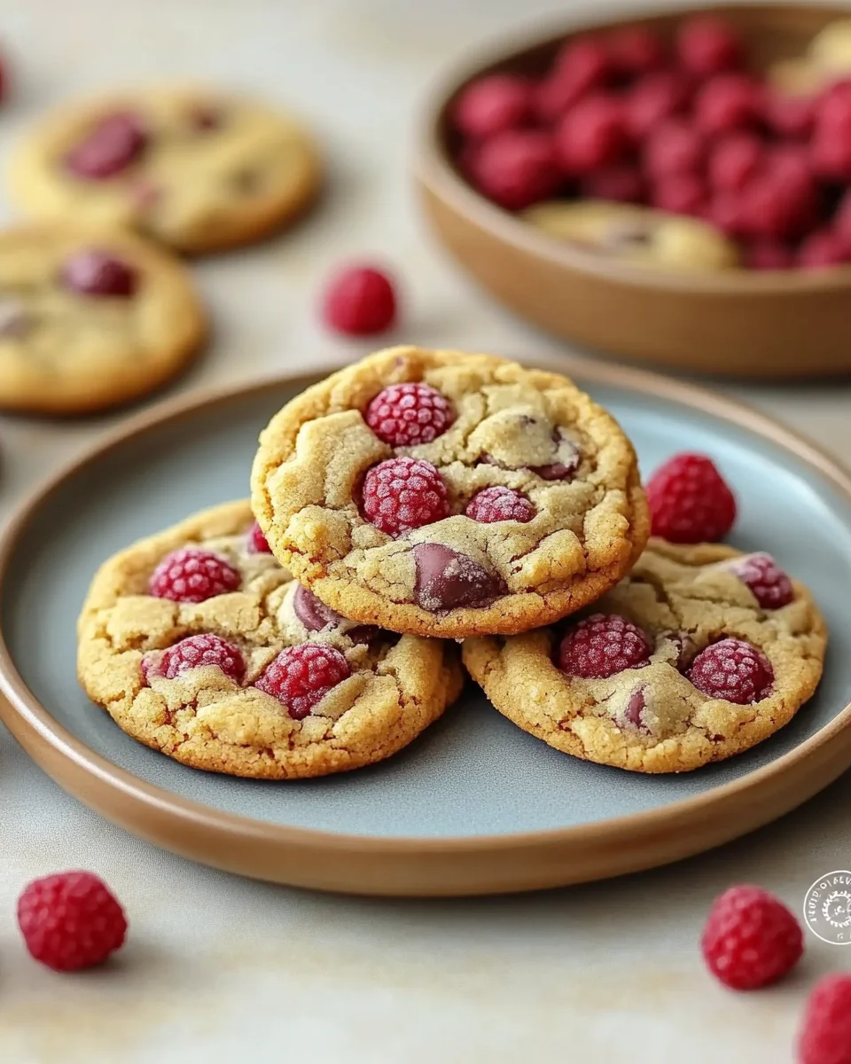 Himbeer-Cookies
