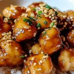 Karamellisiertes Sesam-Hähnchen
