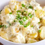 Klassischer Kartoffelsalat mit Brühe & Mayo