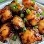 Klebrige Sweet-Chili-Hähnchenschenkel