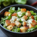 Knuspriger Caesar-Salat