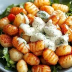 Knuspriger Gnocchi-Salat mit Joghurt-Dressing: Ein unglaublich ultimativer Genuss!