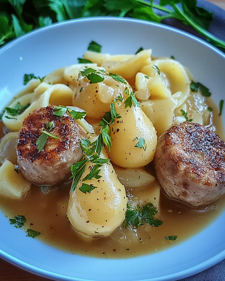 Kohlrabigemüse in heller