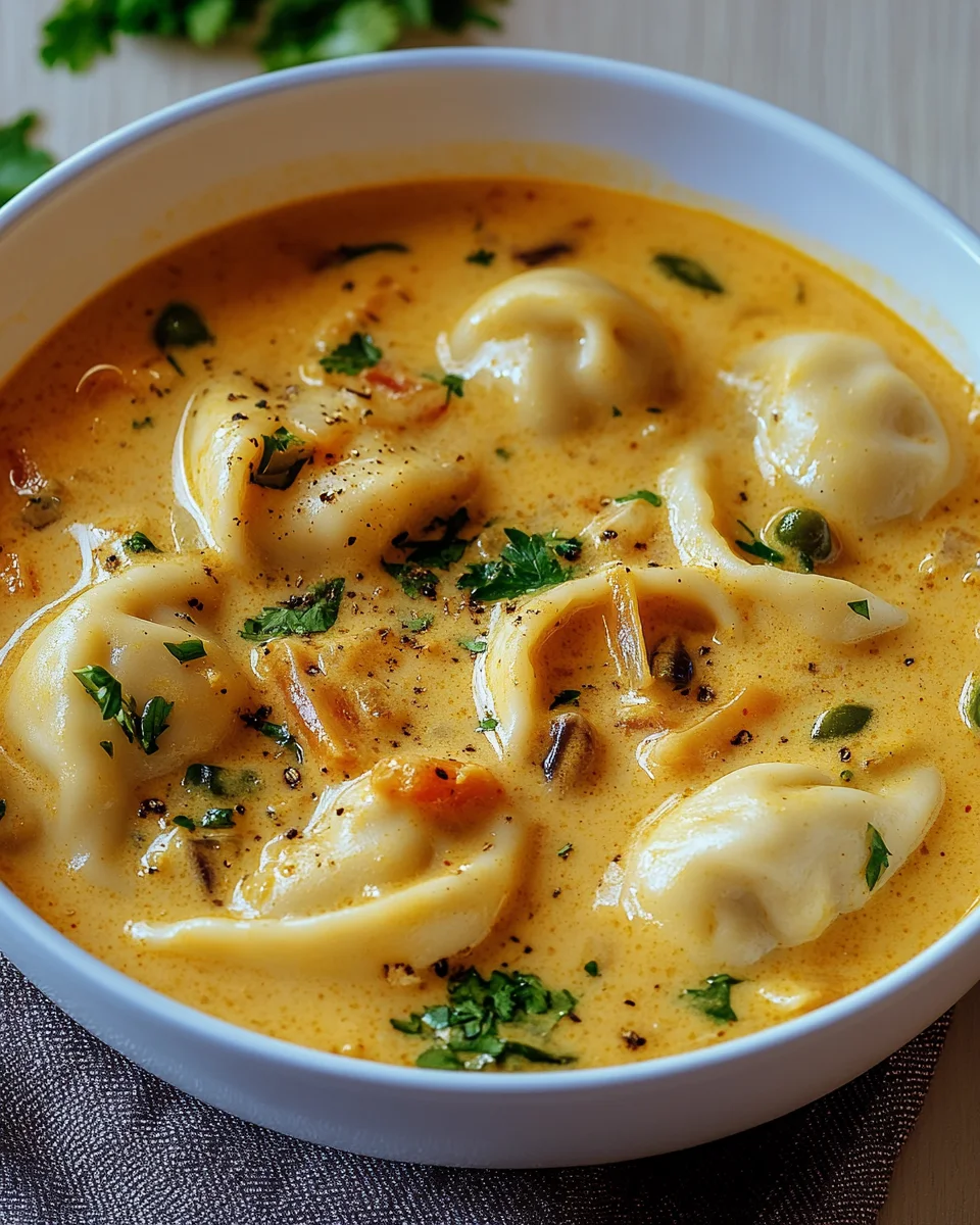 Kokosnuss-Curry-Suppe
