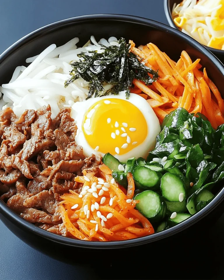 Koreanische Schale Bibimbap
