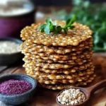 Leinsamen-Cracker