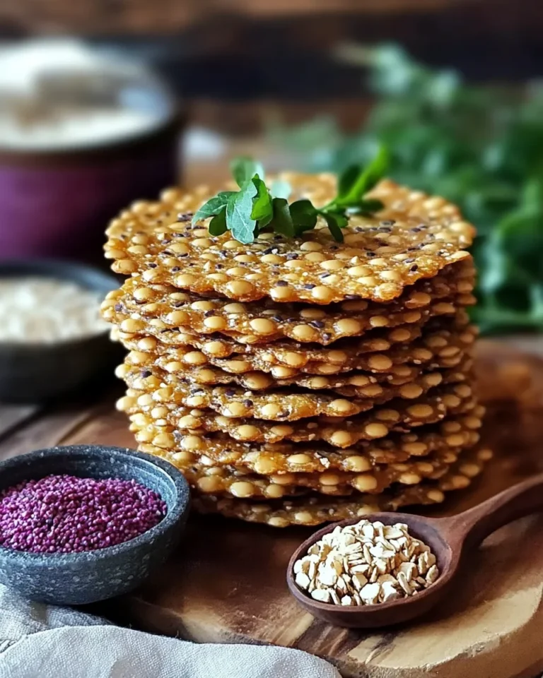 Leinsamen-Cracker