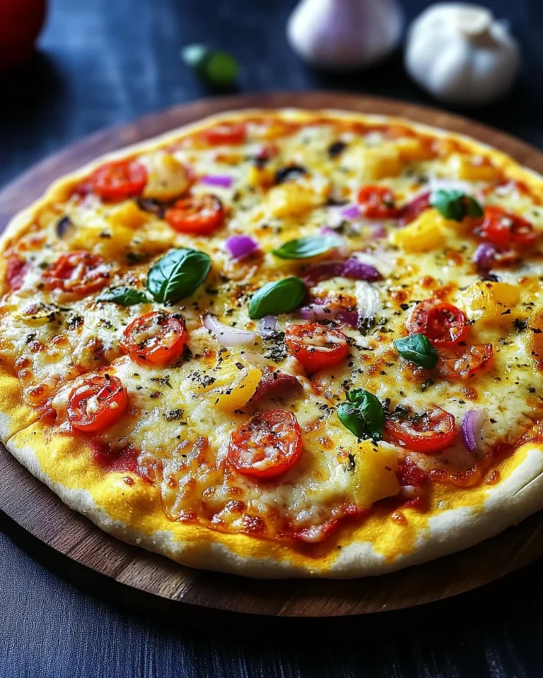 Low Carb Schüttelpizza