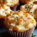 Muffins mit PutenHähnchenHähnchenschinken und Käse