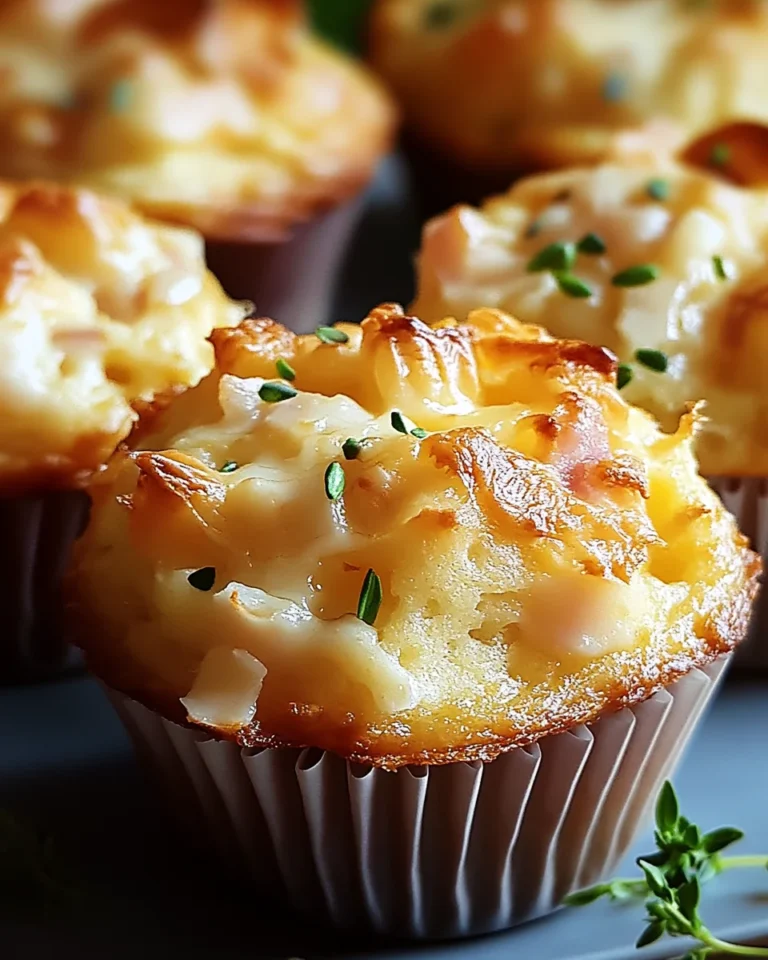 Muffins mit PutenHähnchenHähnchenschinken und Käse