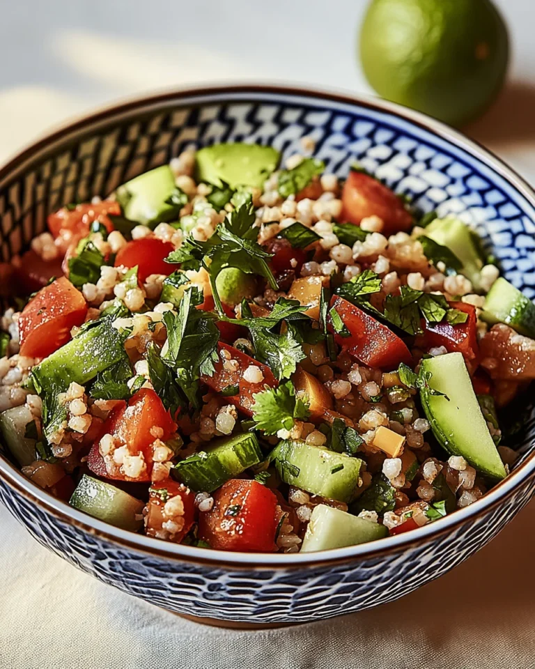 Orientalischer Linsensalat