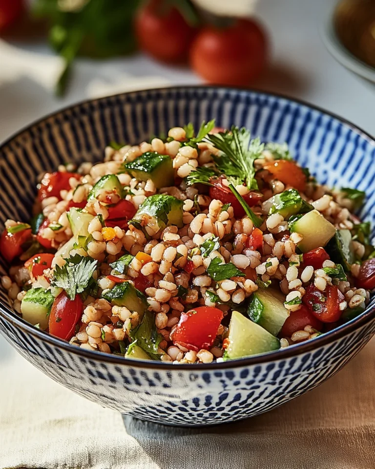 Orientalischer Linsensalat
