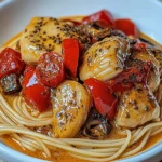 Paprika-Sahne-Hähnchen